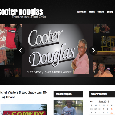 image of the cooter douglas website